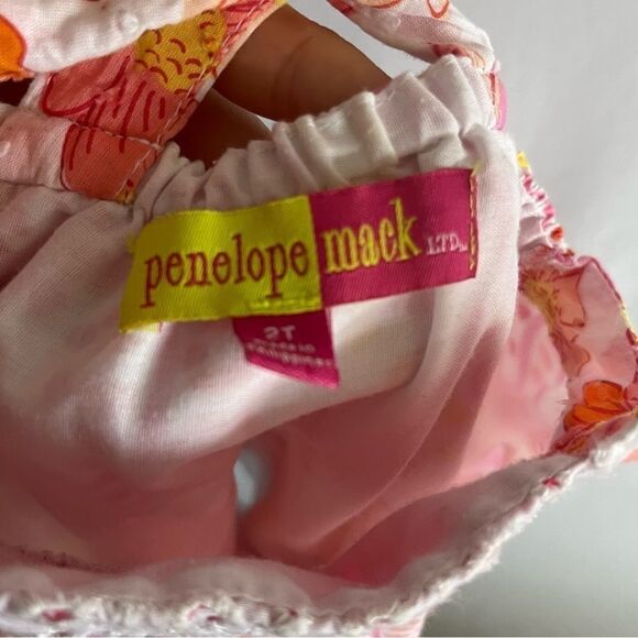 Kid's Penelope Mack Floral Printed Tiered Summer Dress - Picture 8 of 10